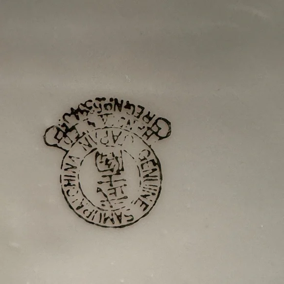 vintage Japanese Satsuma moriage porcelain covered biscuit jar. - Picture 5 of 5